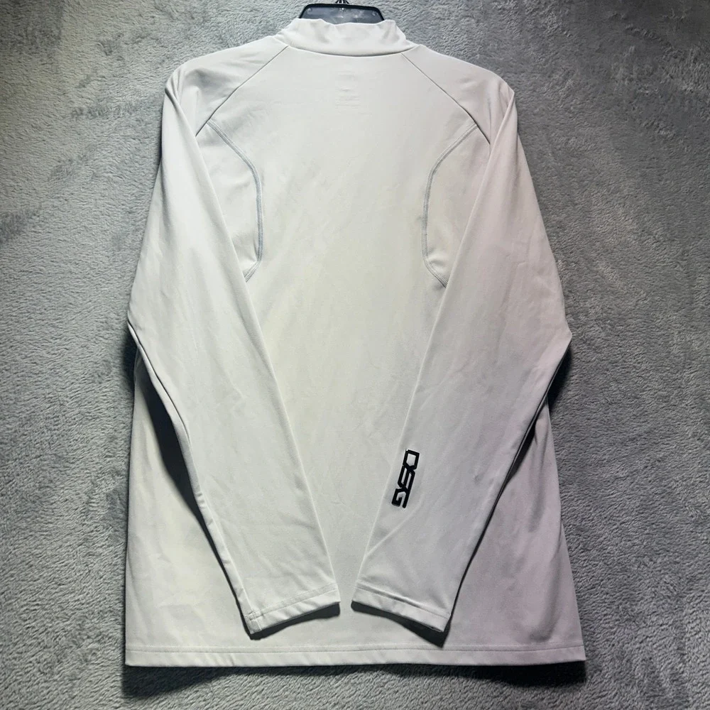 Descente Thermal Base Layer Golf DSG Mens XL Long‎ Sleeve Shirt Half Neck